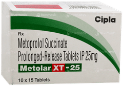 Metolar Xt 25 Tablet 15